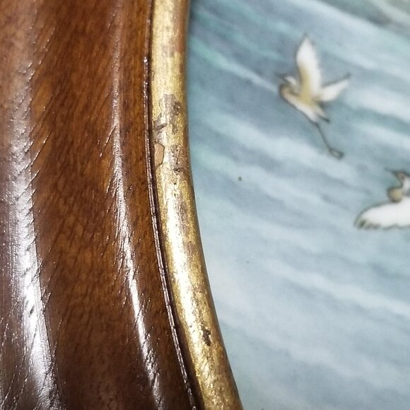 Chinese Imperial Jingdezhen Porcelain Plate-Jade Belt Bridge Red Mansion Series - Picture 7 of 9